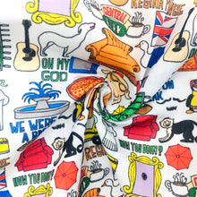 Load image into Gallery viewer, pizza hut pizza printed fabric
