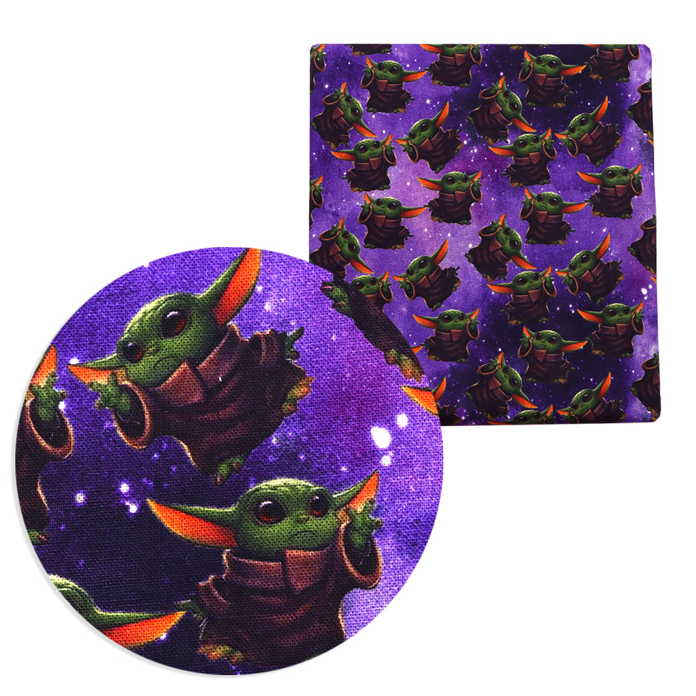 purple series printed fabric