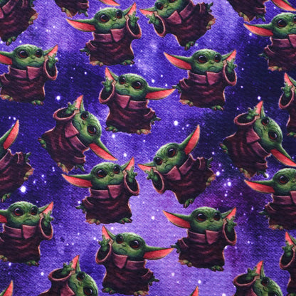 purple series printed fabric
