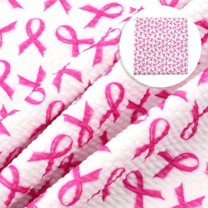 breast cancer printed fabric
