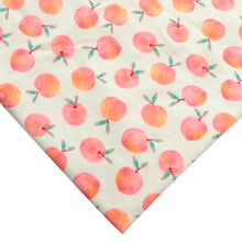 Load image into Gallery viewer, fruit peach pink series printed fabric
